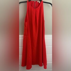 Gianni Bini Fiery Red A-Line Skirt